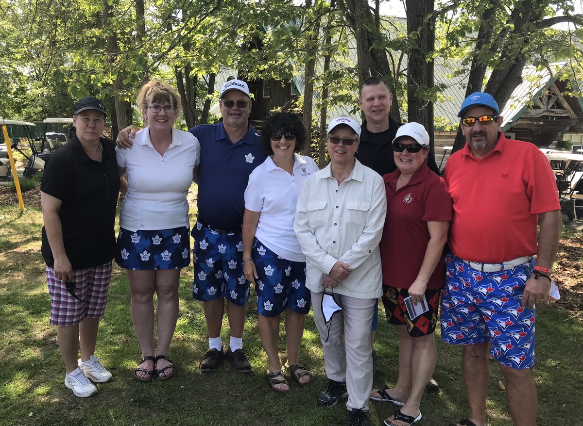 wmdewar67's tweet photo. Great day of golf with our Ottawa area friends at Timber Run GC today! Wearing our @loudmouthgolf team wear today! Lots of fun had by all! #anythingforgolf https://t.co/SLiRn5Ck2m