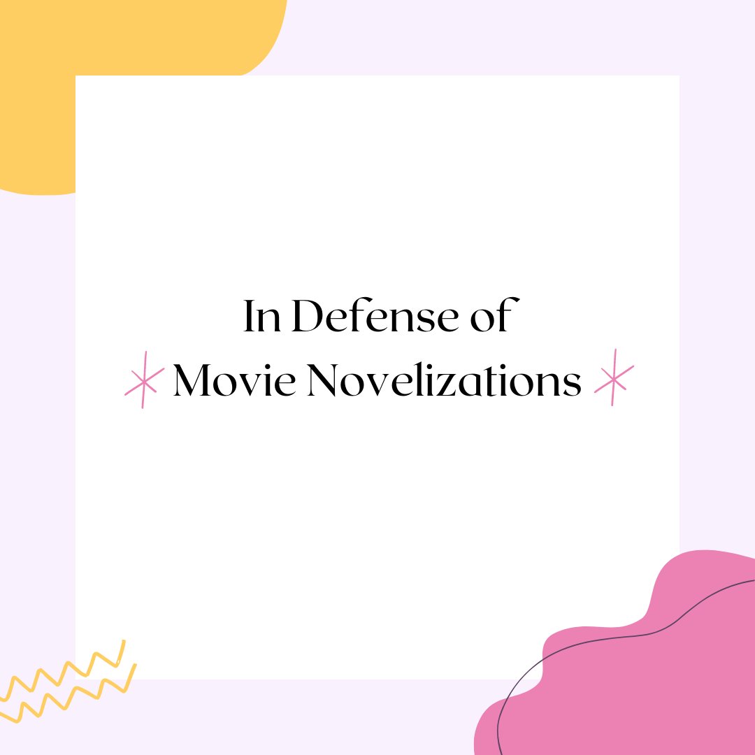 Call us crazy but we think you should give books based on movies a chance. Find out why in our latest blog post ;) #bookstagram #movienovelizations #moviebooks