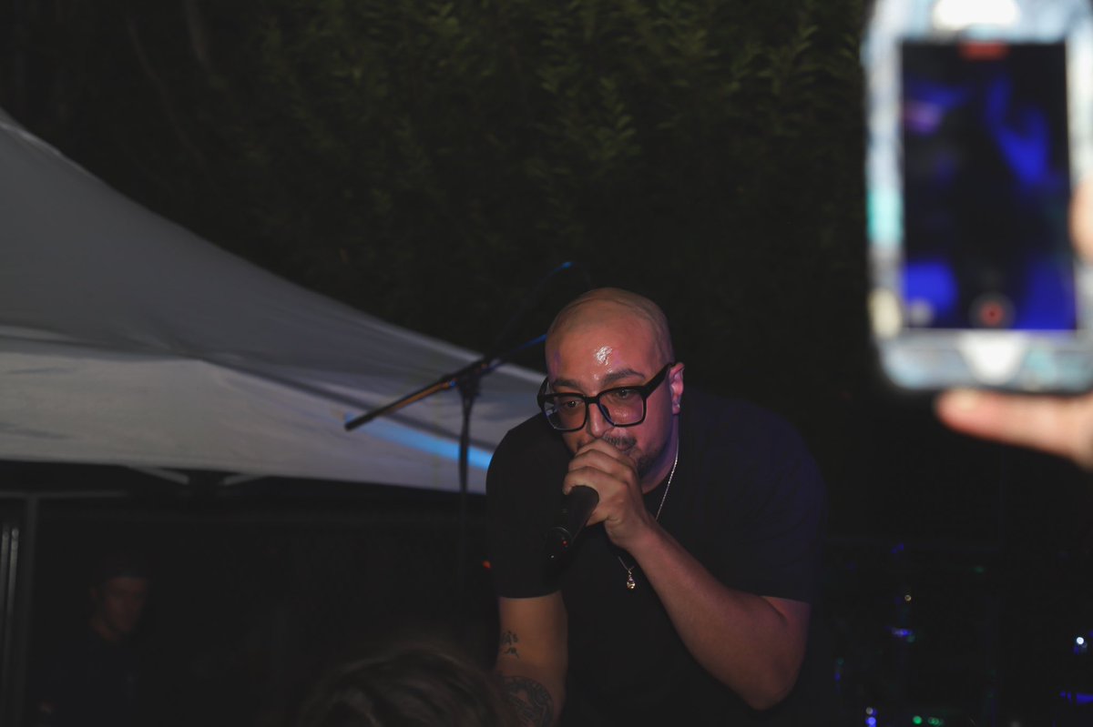 FollowMostafa's tweet photo. felt good to feel the freedom of hitting that stage with the family again. beautiful night Bellingham ππ½β€οΈ
@LadFury on the πΈππ½.
#hiphop #rap #music #mostafa #lbol #littlebitoflove #live #show #concert #dizzywright #landonwordswell #donavelar #demrick #butta #djwill #bellingham https://t.co/iZMx6QKhtP