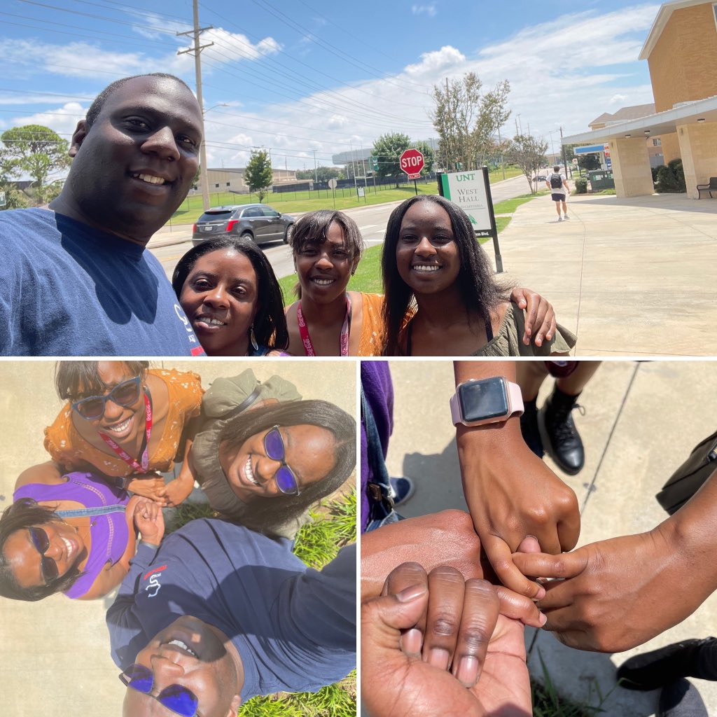 Dr_PWilliamsJ's tweet photo. Trenette and I had breakfast with two of our girls before heading back to Houston. I can’t wait to see the growth they will have at The University of North Texas. #ProudParents of three great girls! #LPB https://t.co/41k9ifxm1l