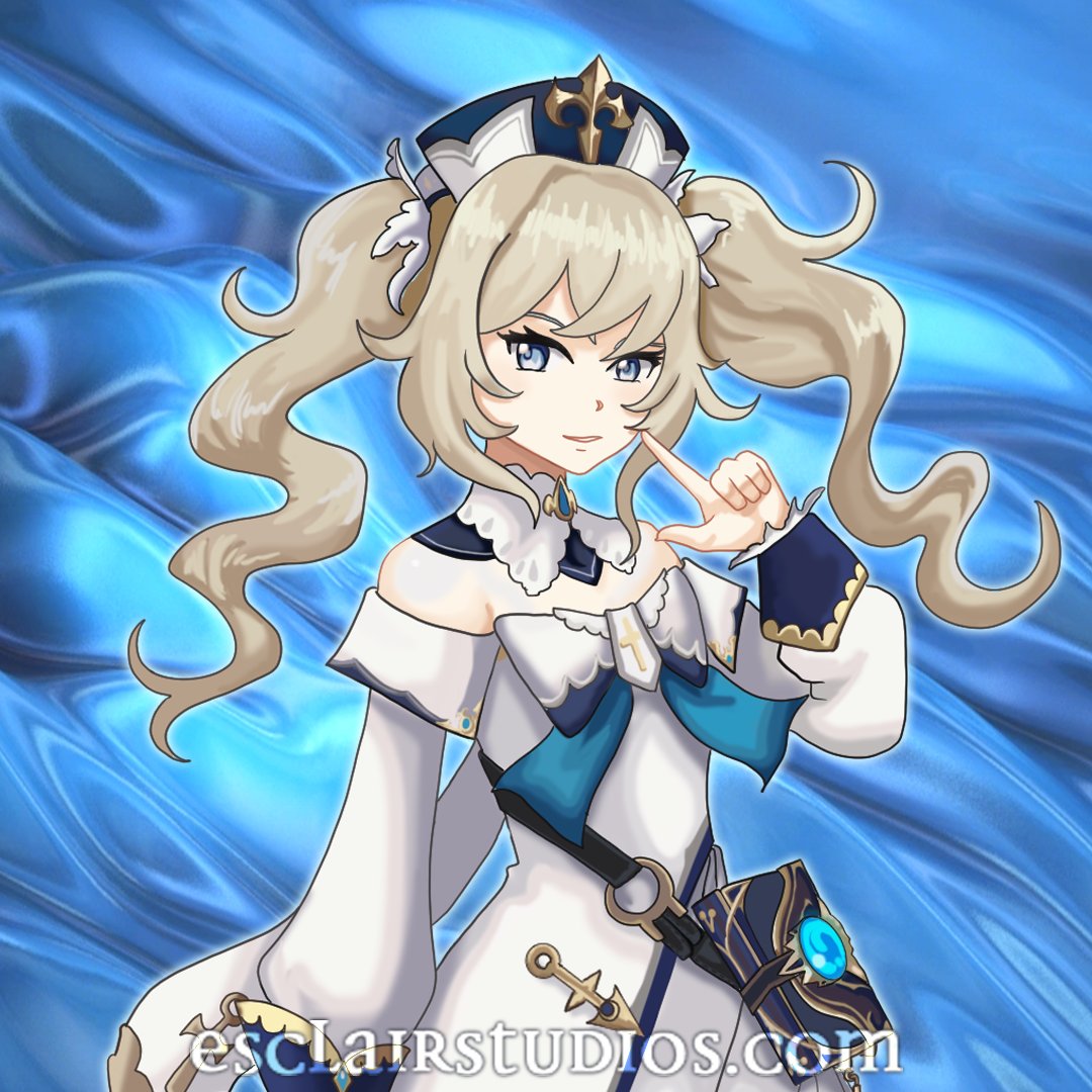EsclairStudios's tweet photo. Who's cute and has a great singing voice? That's right, Barbara is finally here to join our options for your perfect team in our shadowbox! #genshinimpact #genshinimpactbarbara #Barbara https://t.co/KFyz3m9IbL