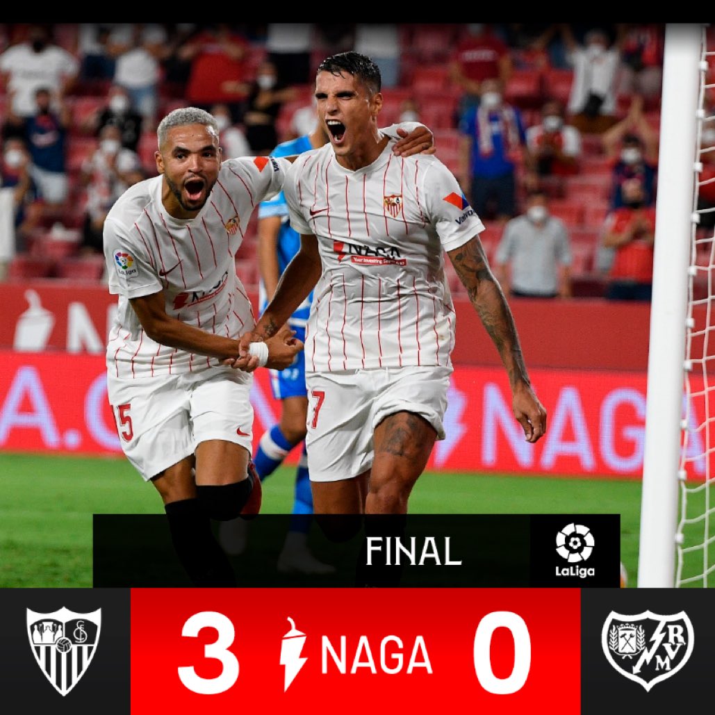 セビージャfc 日本公式 Sevilla Fc Official Japanese 試合終了 リーグ初戦を白星で飾ることができました 今シーズンも応援よろしくお願いします Sevillafcrayo Wearesevilla 私たちは諦めない
