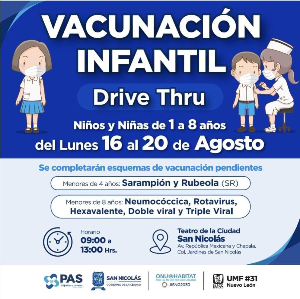 daniel_carrillo's tweet photo. Ya que andamos en los trotes de Vacunación. Niños y Niñas con esquemas completos de Vacunación. Ayúdenme a difundir. @chaledelafuente @chuchotwitero10 @nanchiteca @blancoduran @nancyolguinsn @MercedesG_SN @IrmaDoral @Felicidad_SN @Bris_Richer @AlanCamposV_ @german_gmn https://t.co/6eBaW6mXL9