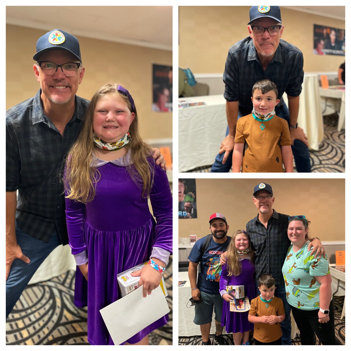 jbara144's tweet photo. @MatthewLillard You always know how to make kids feel awesome! You spend time with them and have fun with them. You’re an amazing and kind person! Thank you for taking time at @MonsterManiaCon to make our day perfect! #Scoobydoo #Shaggy #zoinks https://t.co/1jQhHeJwlv