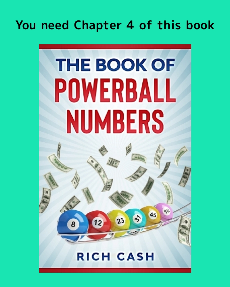 Are you trying to pick numbers to play for the next Powerball drawing? Then you need The Book of Powerball Numbers to be sure they haven't already won (Chapter 4).

#Powerball #Lotto #Amazon #AmazonBooks #Kindle  #Lottery #KindleBooks #KindleUnlimited #KindleLendingLibrary #Games https://t.co/3CFFFOylkr