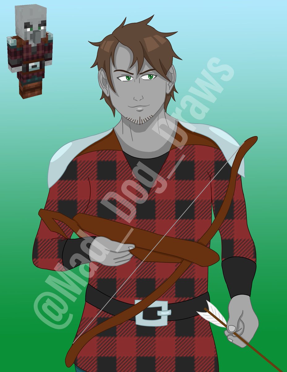 Mad_Dog_Draws's tweet photo. drew my take on some more human-looking #Minecraft #Illagers a while ago and forgot to post em so…enjoy

#illusioner is coming, he’s just gonna be a little late ^^; https://t.co/osyhzmU3cO