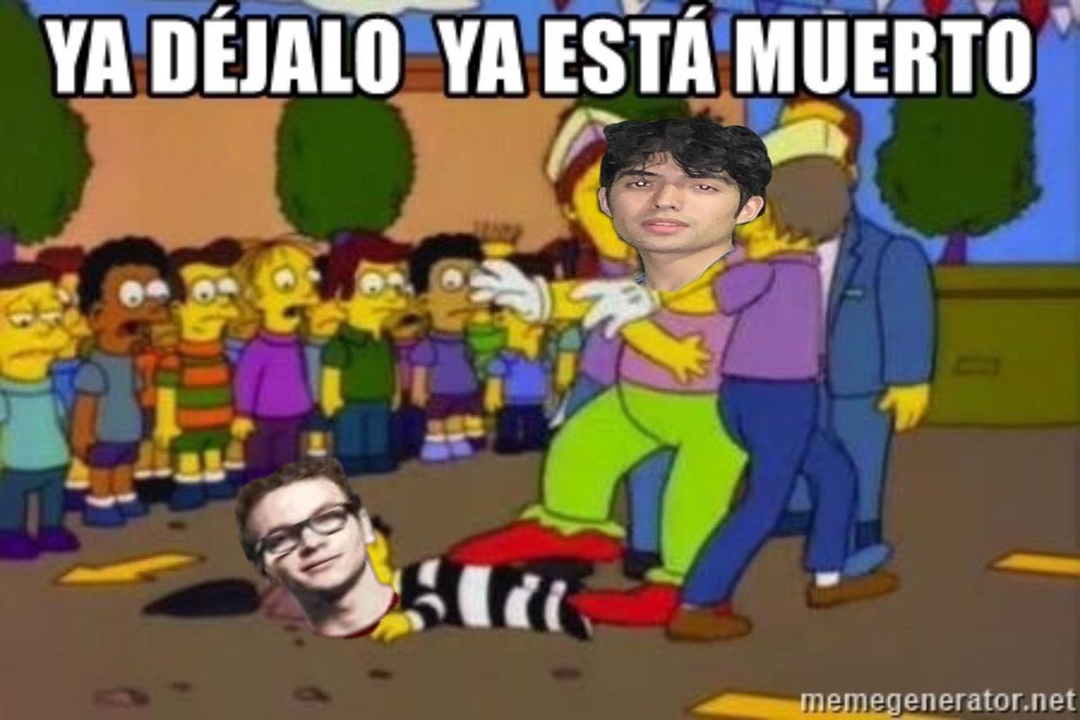 Yoslayer0's tweet photo. Ya paren la verguiza https://t.co/wuvtBW6fMo