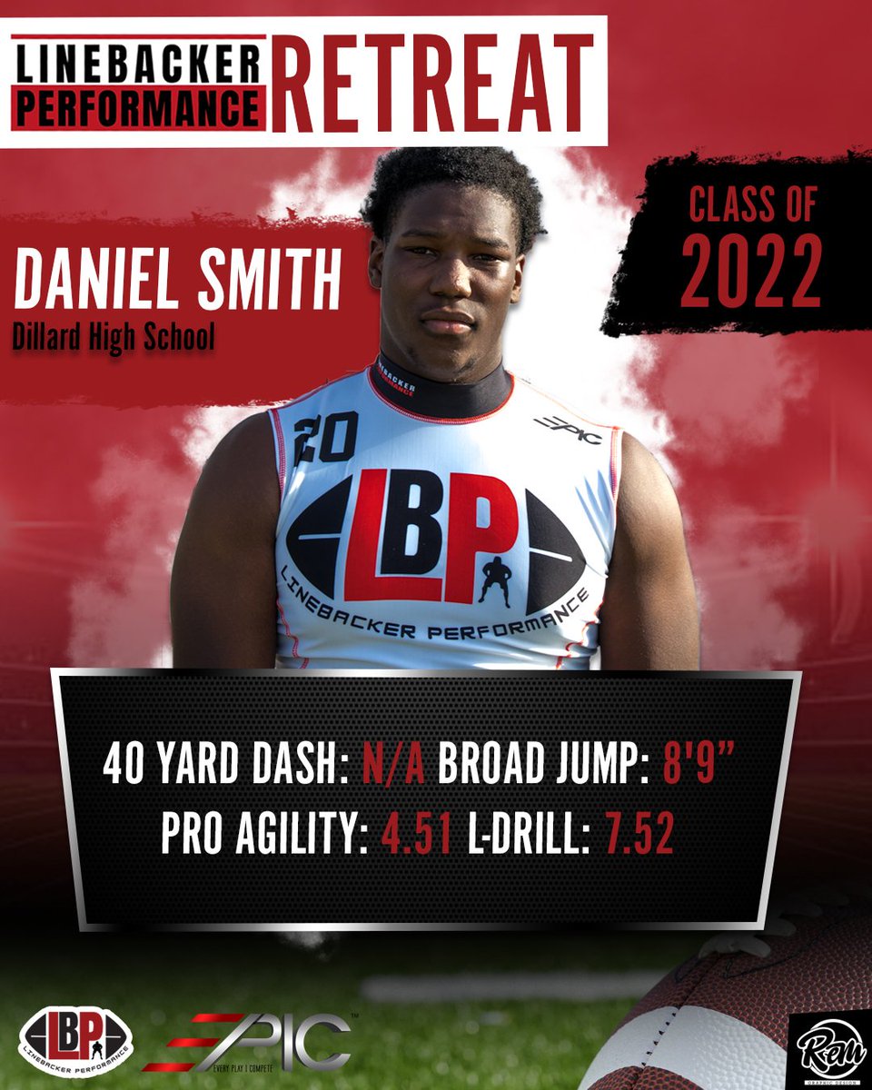 _CoachHodge's tweet image. 🚨These Dillard Linebackers @christi11110787 @joshh2way @DSmWil04 put the city on notice at our Ft. Lauderdale #LBretreat2021. Check out their player stat cards. *laser times👀* #LinebackerPerformance @larryblustein @Dillard_DHS @TEAM_TATE_FLA @TheCribSouthFLA @247Sports