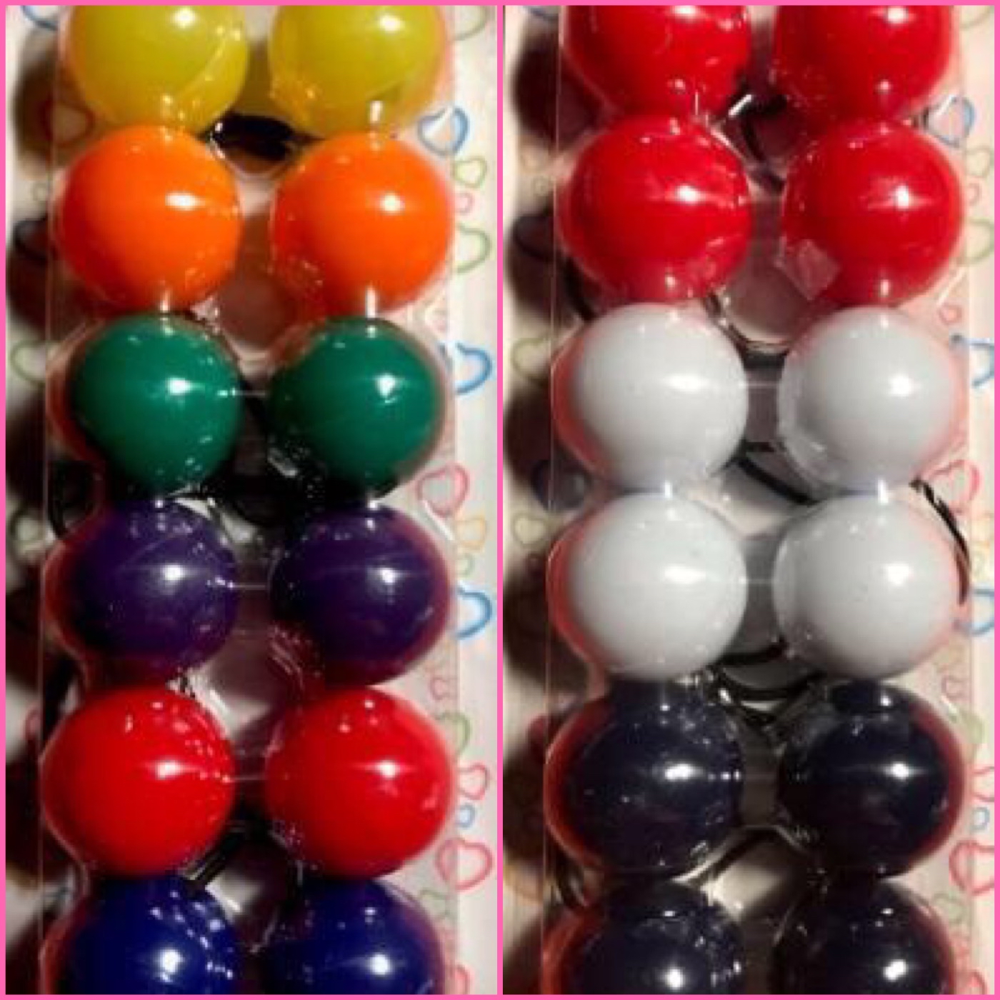 Assorted color bow beads back in stock at www.TwistBraidSnap.com