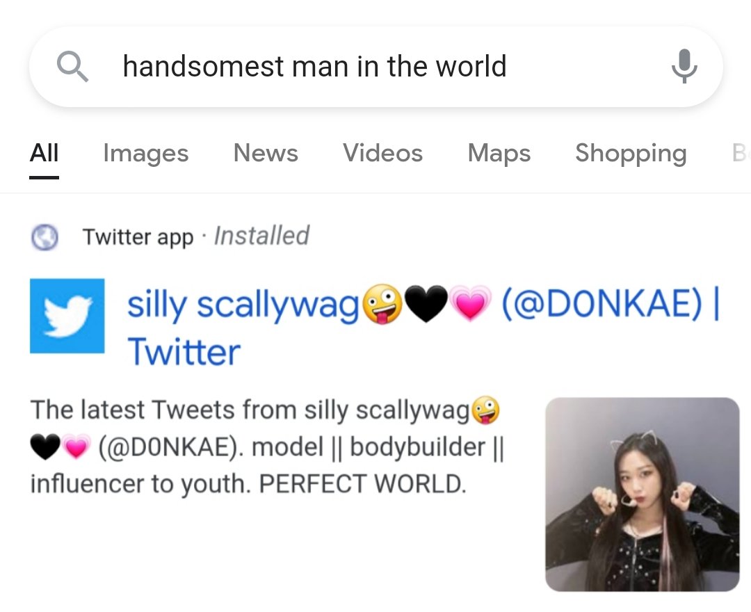 silly scallywag🤪🖤💗 tweet media