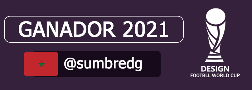 DesignFootbllWC's tweet photo. TENEMOS EL CAMPEÓN DE LA #DESIGNFOOTBLLWORLDCUP 2021
Felicitaciones a @SumbreDG!! Muy merecido!! https://t.co/BpkjAFrI0O
