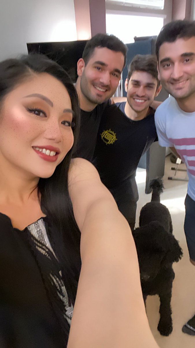 Tinaguo's tweet photo. All done filming! @auctuspro https://t.co/XquoqsgGEc