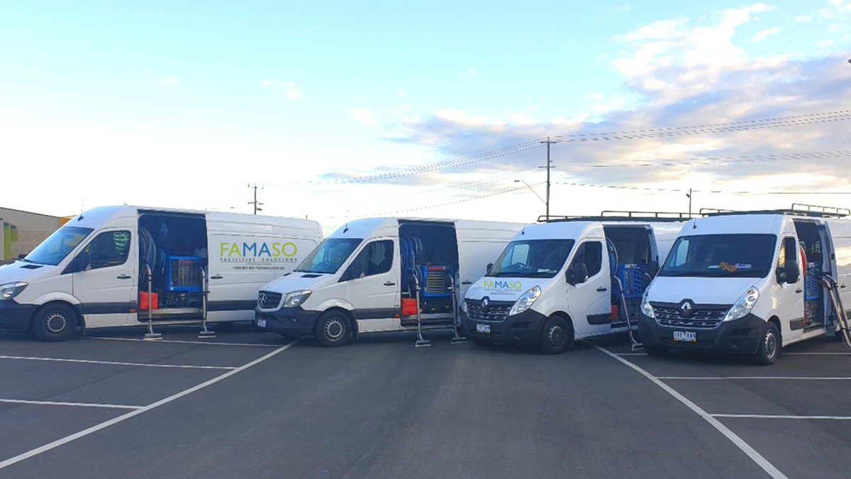 FAMASO5's tweet image. Check out our neat and safe window cleaning van set up ready to work anywhere.

Follow Us:
Instagram: instagram.com/famaso.com.au/
Facebook Page: facebook.com/famaso.com.au/
Twitter: 
LinkedIn: linkedin.com/company/famaso/ 
Youtube: youtube.com/channel/UCeuwz…

#FAMASO