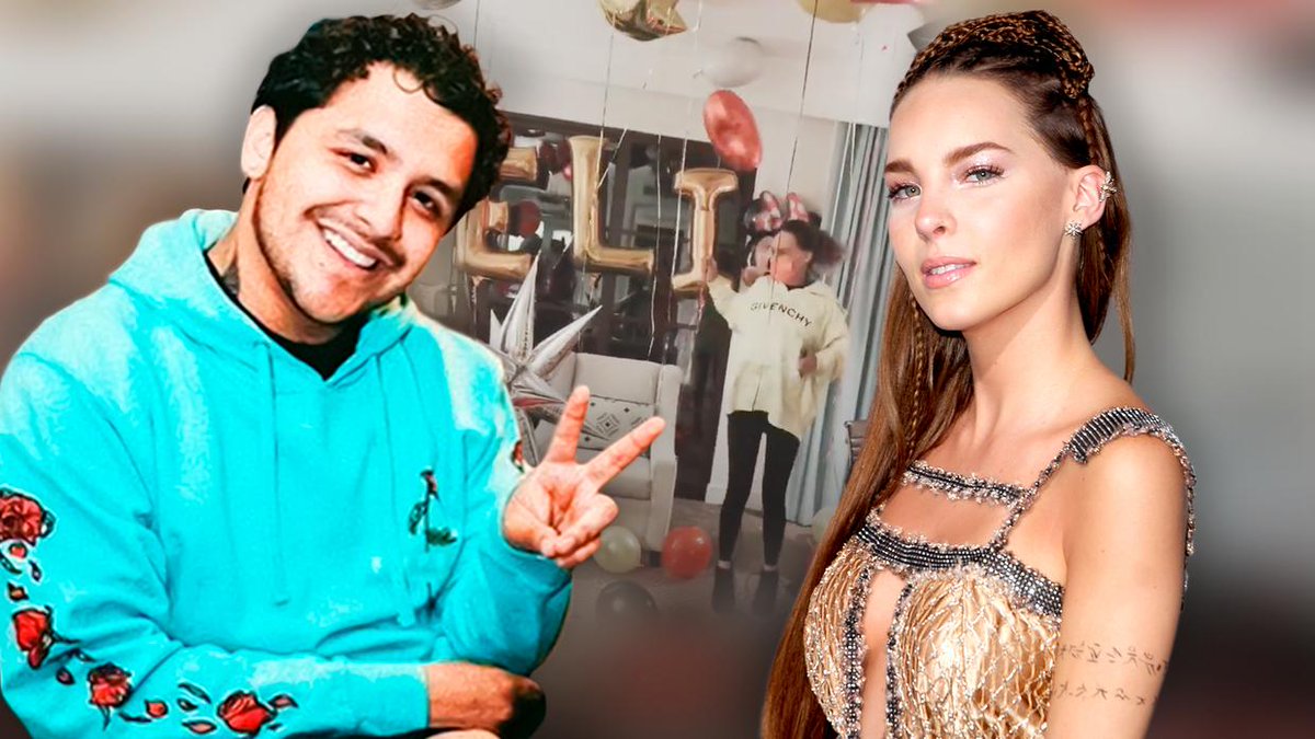 despiertamerica's tweet photo. “¿Te gusta, mi amor?“: el regalo sorpresa de #ChristianNodal que hizo brincar a #Belinda en su cumpleaños https://t.co/4GurtdHVas https://t.co/aHth6ToXGd