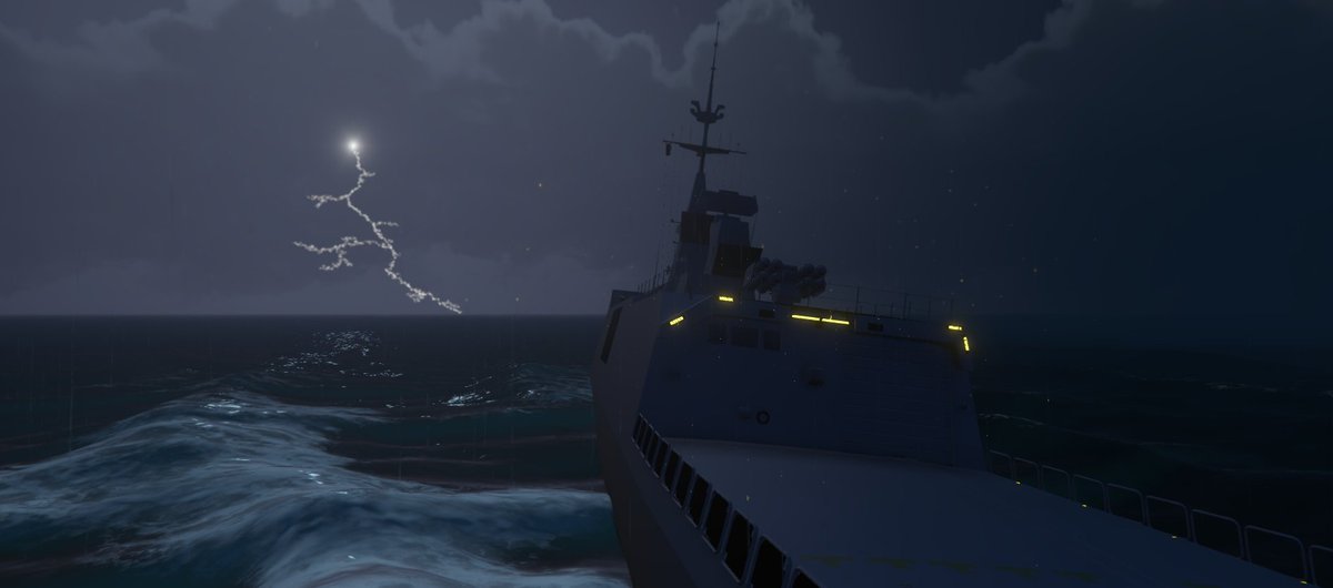 Conversation de la FLF* La Fayette et premiers essais à la mer.

FLF = Frégate légère furtive