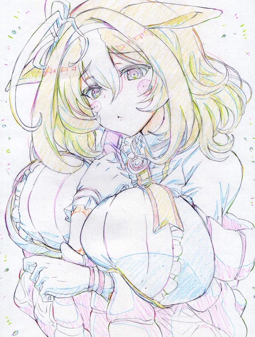 久しぶりの落書き!メイショウドトウとてもかわぃい #ウマ娘 