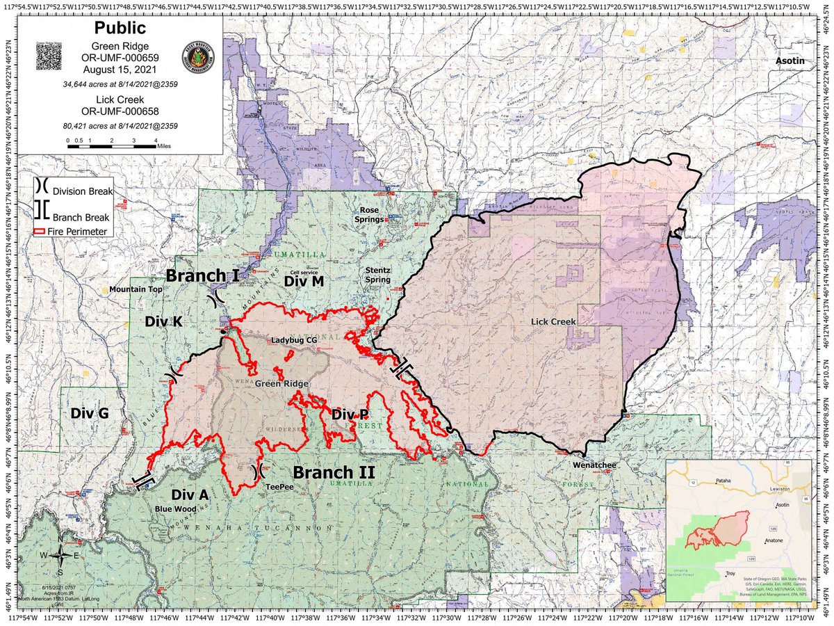 NWS_IMET_OPS's tweet photo. . @NWSPittsburgh IMET en route to #GreenRidgeFire located 30 miles east of Walla Walla, WA #WAwx #@WAFires @NWSPendleton @UmatillaNF https://t.co/Q2qVMvYKj3 https://t.co/4CzYbl7qtK