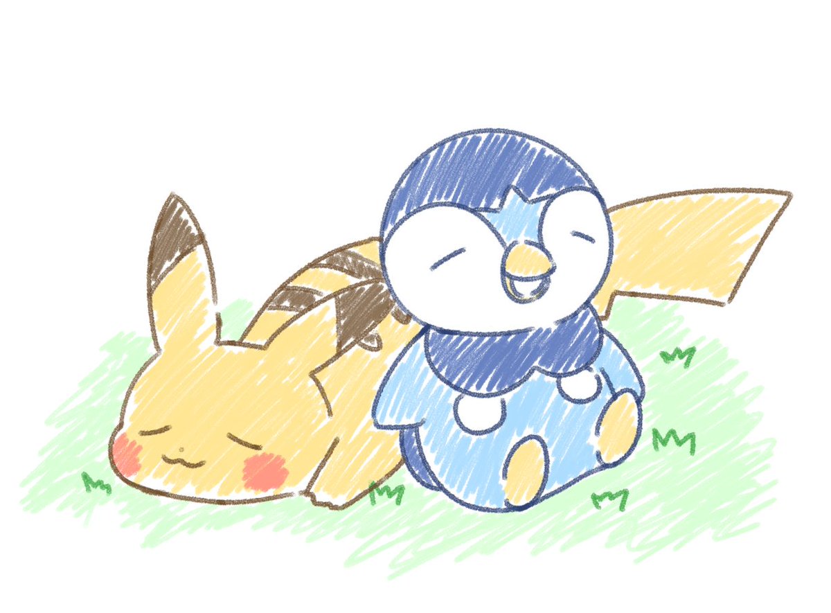 ポケモン ピカチュウとポッチャマ描いたからあげとくね かおるん サンクリ ケ05b 仕事募集中 のイラスト ポケモン ピカチュウとポッチャマ描いたからあげとくね かおるん サンクリ ケ05b 仕事募集中 のイラスト