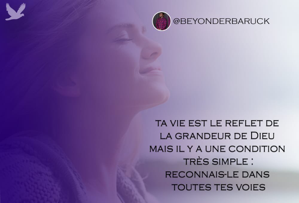 MisterBeyonder's tweet photo. Proverbes 3:6 Reconnais-le dans toutes tes voies, Et il aplanira tes sentiers.🔥Jesus🔥 https://t.co/koXXZpyzKY
