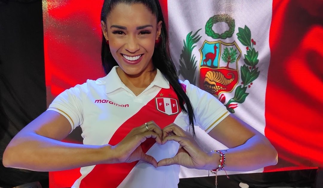 BellasFanaticas's tweet photo. Rocio Miranda con la camiseta de la seleccion peruana (FOTOS) https://t.co/9VLLo1vvLn https://t.co/ZrEC328bDV