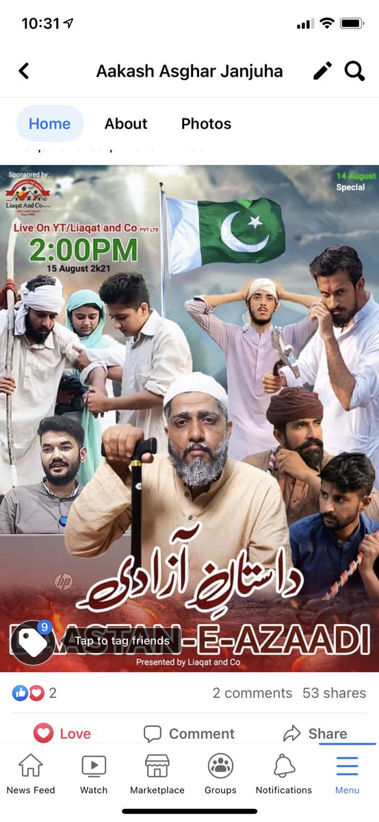 AaakshJ's tweet photo. https://t.co/Jria2WnXjq. Watch dastan e azadi on YouTube. Also like comment and subscribe https://t.co/dFVF04fxQ9