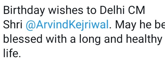 Many many happy returns of the day chief minister of New Delhi Mr Arvind Kejriwal  Happy birthday cm sir 