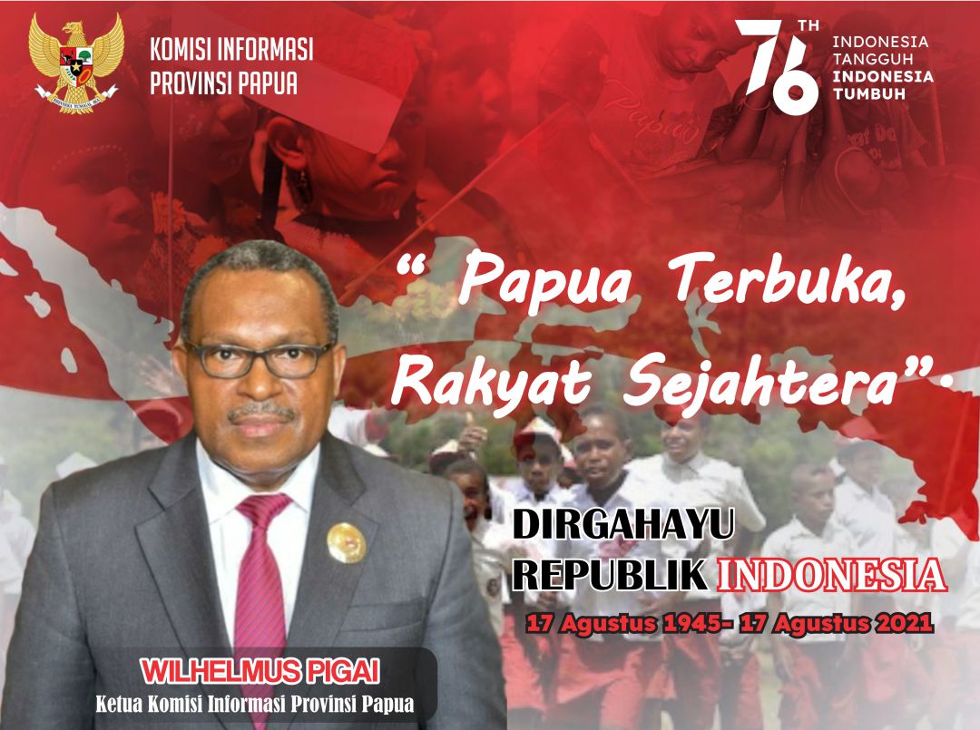 DIRGAHAYU REPUBLIK INDONESIA

#keterbukaaninformasipublik
#IndonesiaTangguh 
#IndonesiaTumbuh 
#76TahunIndonesiaMerdeka