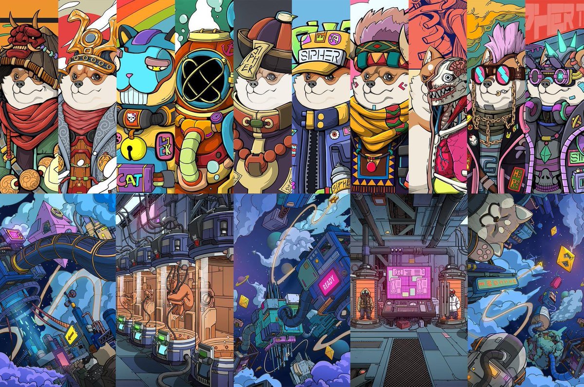 SIPHΞR (@playsipher) on Twitter photo 🔥 Most exciting Game Characters as NFTs you do not want to miss!
We’re doing another 3 NFTs #giveaway for our fans!
1. Follow @SIPHERxyz . Join Discord
2. Retweet this and
3. Tag us @SIPHERxyz
4. Tag our Founder <a href="/AskTinNguyen/">TIN | Sipher Odyssey & Ather Labs</a>
5. Tag 2 friends 👫
Winners announce in 48 hrs! 🔥 Most exciting Game Characters as NFTs you do not want to miss!
We’re doing another 3 NFTs #giveaway for our fans!
1. Follow @SIPHERxyz . Join Discord
2. Retweet this and
3. Tag us @SIPHERxyz
4. Tag our Founder <a href="/AskTinNguyen/">TIN | Sipher Odyssey & Ather Labs</a>
5. Tag 2 friends 👫
Winners announce in 48 hrs!