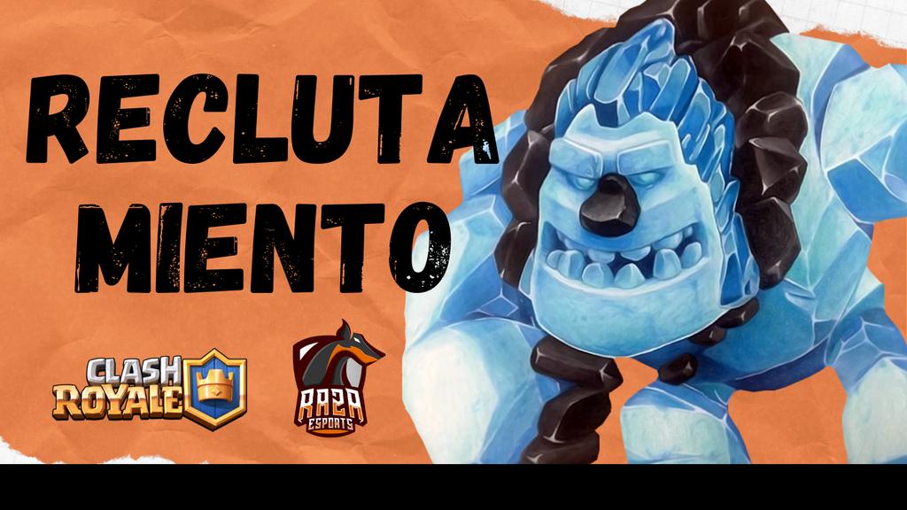 #CR | ¡Te Buscamos! 🐾

En nuestra área de #ClashRoyale estamos en busca de estos siguientes puestos:

🔸Manager
🔸Jugadores
🔸Capitán

🔸Beneficios y toda clase de información mandar mensaje🔸

¿Nos regalas tu Retweet♻️?