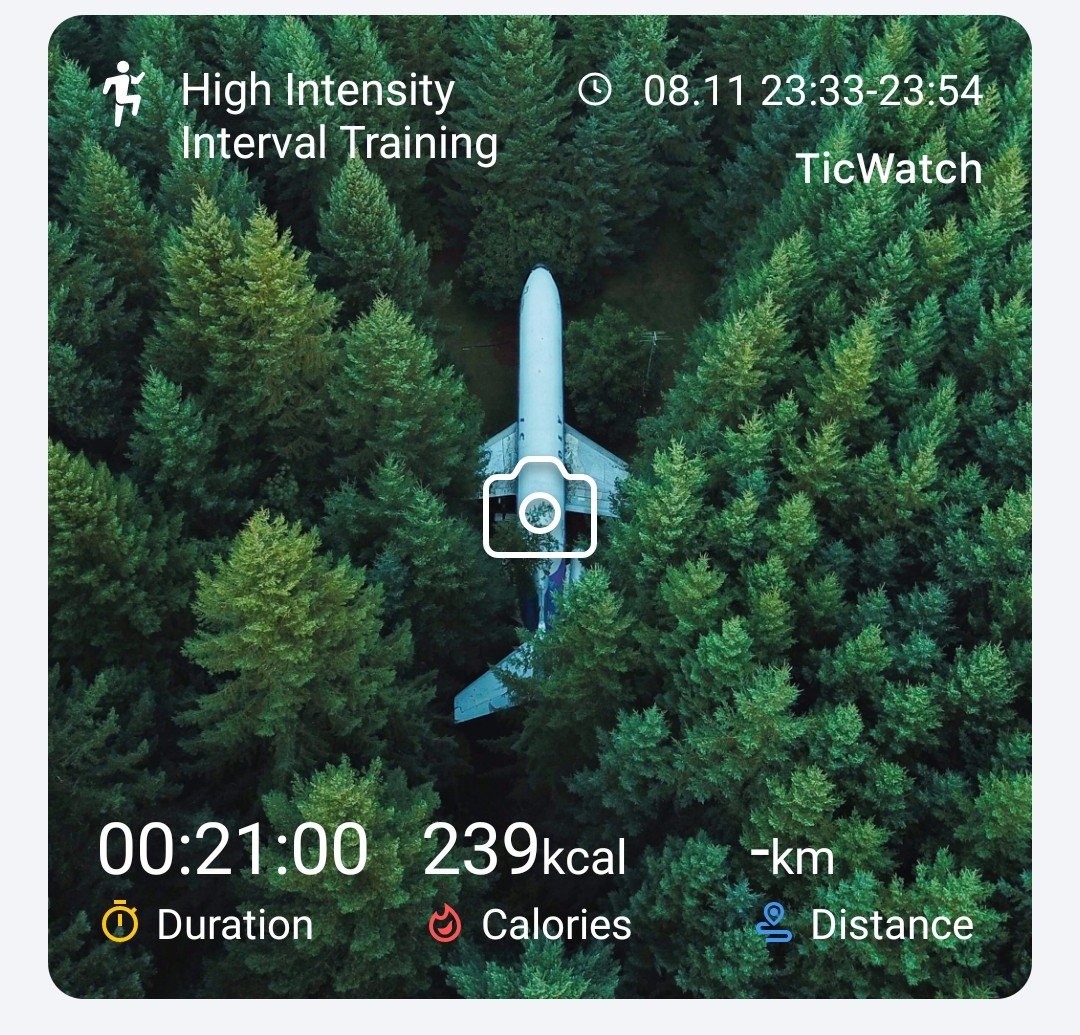 TorontoRfd's tweet photo. Day 14/21 of HIIT with Average of 142BPM!~ #hiitchallengewithTicWatchE3 

@Mobvoi_Official
@Hobocows
@TdotRunner99
@Joe33706981
@OhNoKetchup
@TorontoRfd
@Phil15491175
@AerobicPanda https://t.co/ueL6nh07lp