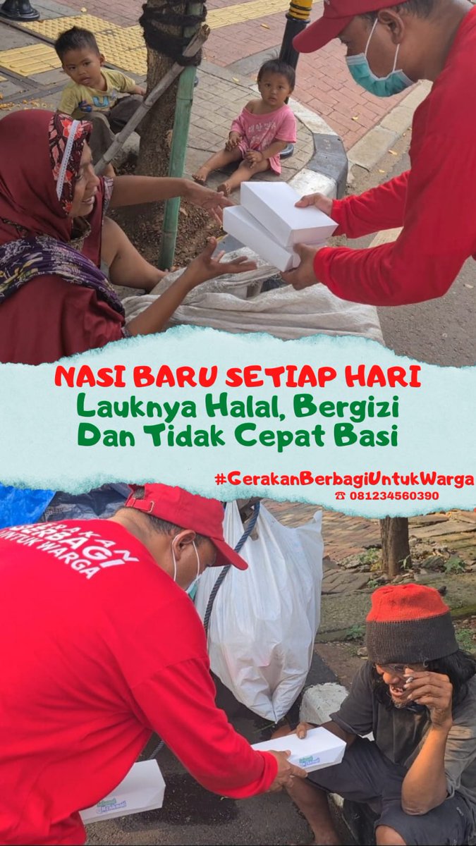 #GerakanBerbagiUntukWarga