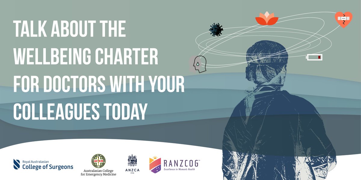 RACSurgeons (@racsurgeons) on Twitter photo “RACS is proud to partner with @ACEM, <a href="/ANZCA/">ANZCA</a>, @RANZCOG to form a Wellbeing Charter for Doctors that sets out the shared responsibility for supporting doctors’ wellbeing. We are pleased to launch the charter during @ACEM’s Wellness Week. Read more: bit.ly/3yWz9dG “RACS is proud to partner with @ACEM, <a href="/ANZCA/">ANZCA</a>, @RANZCOG to form a Wellbeing Charter for Doctors that sets out the shared responsibility for supporting doctors’ wellbeing. We are pleased to launch the charter during @ACEM’s Wellness Week. Read more: bit.ly/3yWz9dG