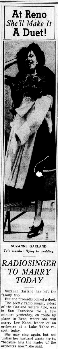 TheJudyRoom's tweet photo. August 15, 1935: The end of an era. Just three days after The Garland Sisters filmed their final screen appearance in "La Fiesta de Santa Barbara," the LA Times chronicled their breakup.
#judygarland #calneva #tahoe #thegarlandsisters #latimes #thejudyroom https://t.co/o7PZtOtoeX