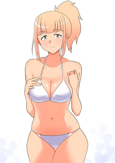 ちょっとポーズ変えた 