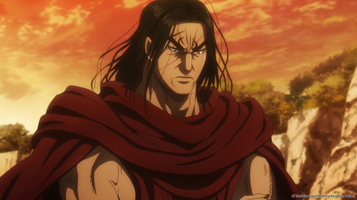 [애니플러스 8/16 23:30 방송 『킹덤 3기』 17화 "본능형의 극치"] - 비신대를 이끌고 왕도 함양을 위기에서 구하기 위해 빠르게 움직인 표공은 이목의...