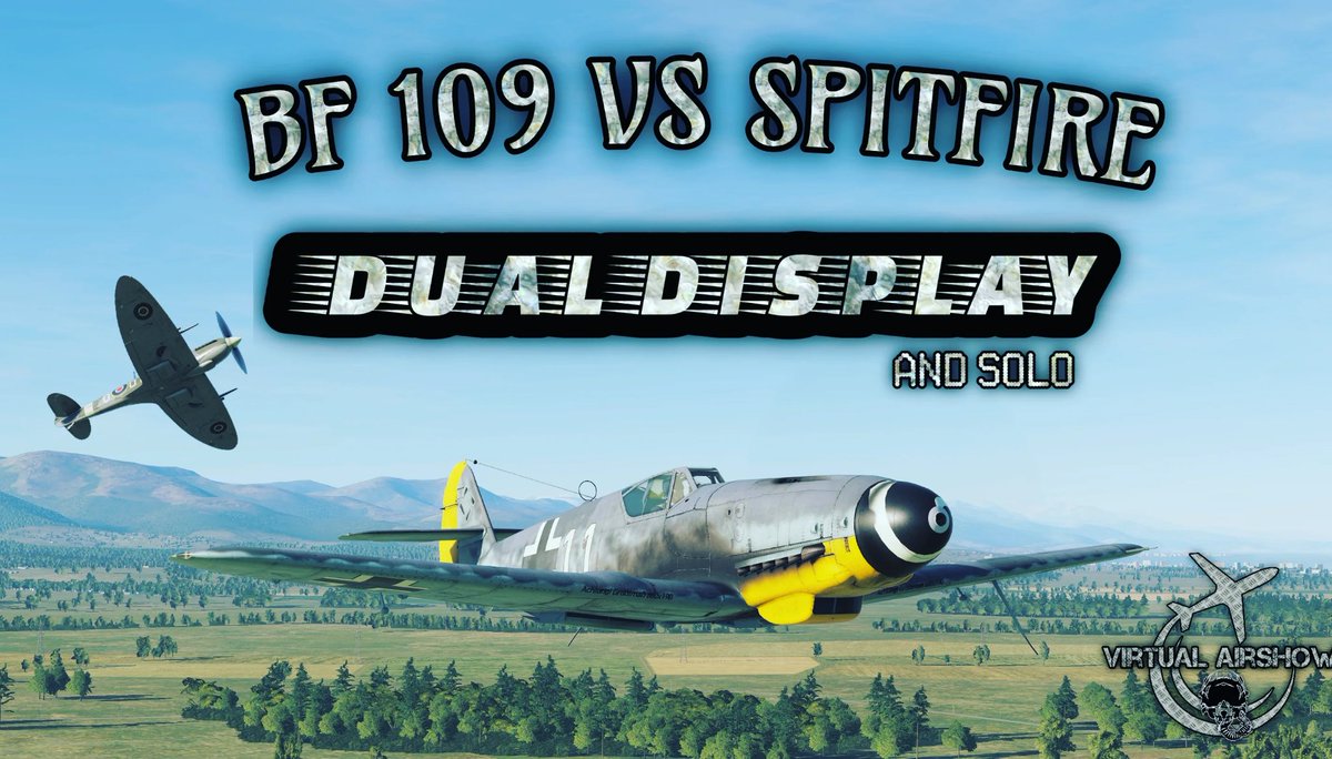 youtu.be/fEZSs0sNFKs
#airshows #DCSWorld #virtual #VR #bf109 #spitfires