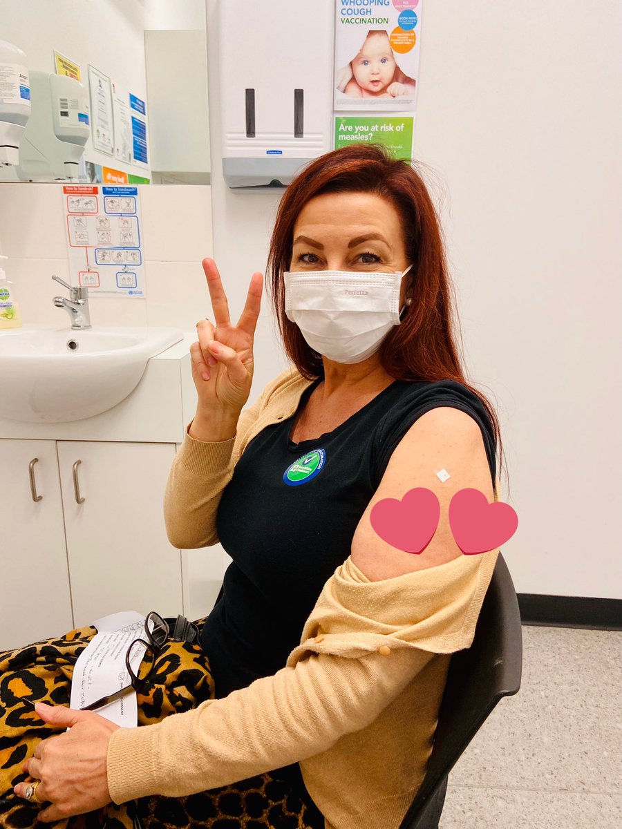 Done and dusted. 🙌🏻#vaccinate