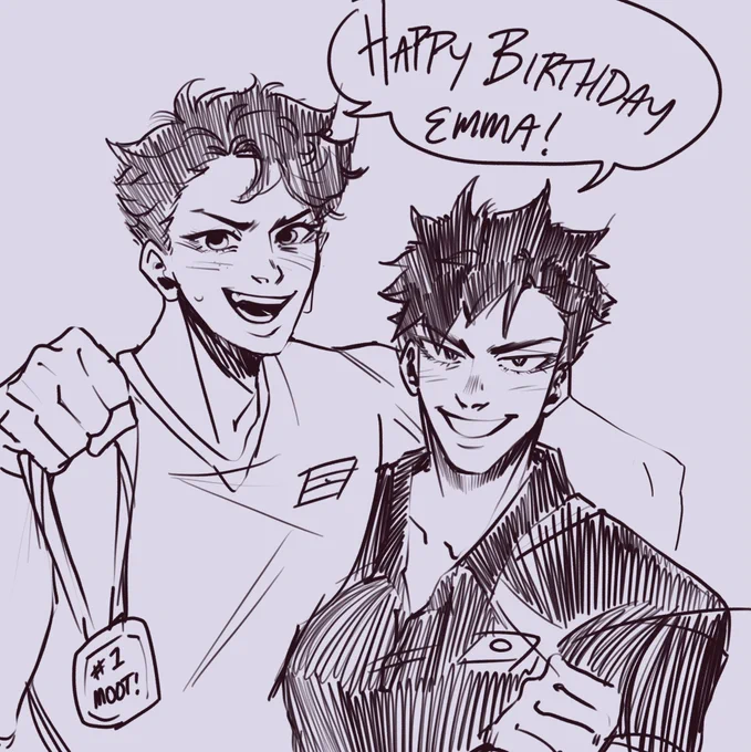 AAA I HOPE IM NOT TOO LATE BUT!!! HAPPY BIRTHDAY @crunchykawa !!!!!
i hope you had an excellent day!💞💞 