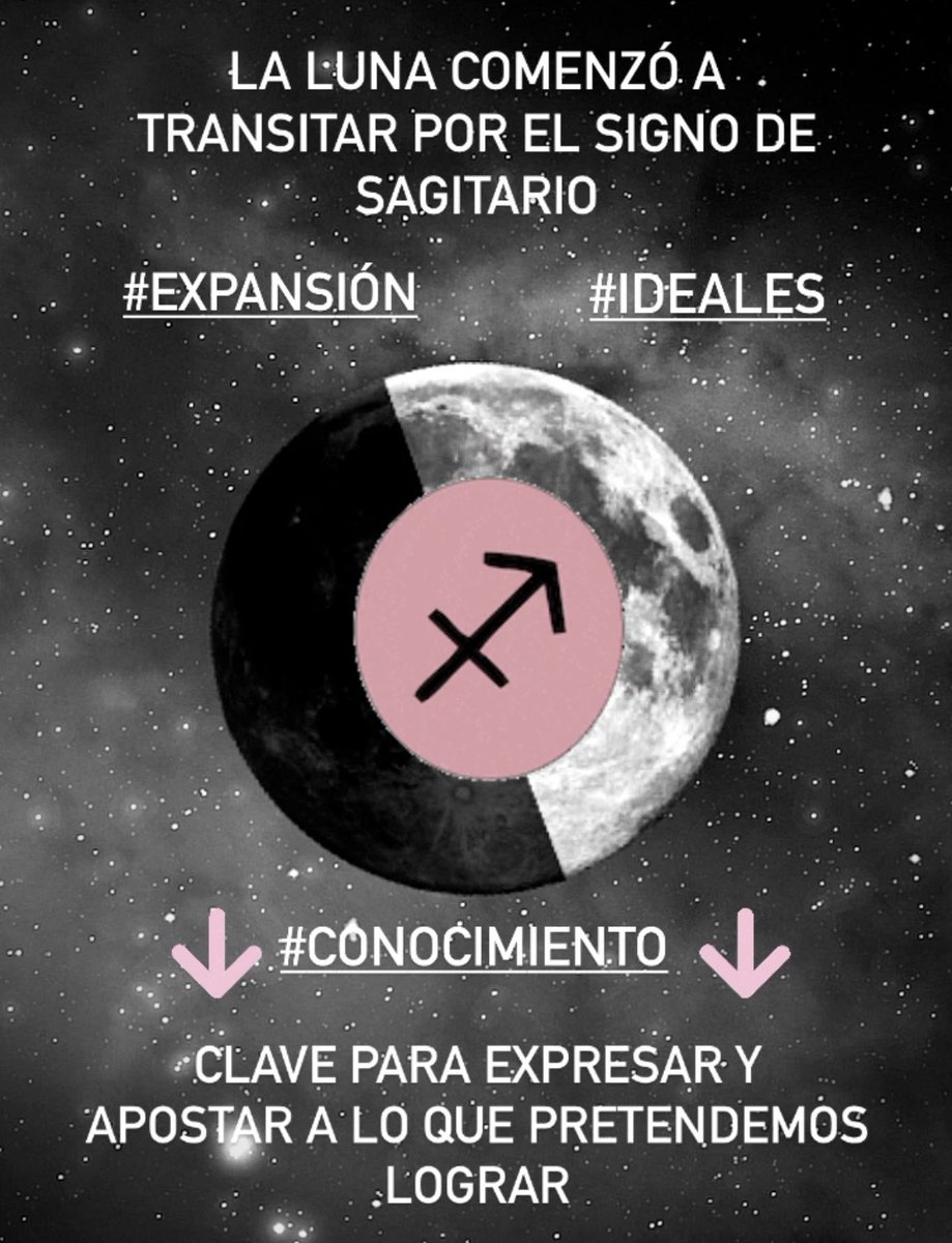 WaldoCasal's tweet photo. #LunaEnSagitario 🌗♐️👇// Más sobre la energía lunar: https://t.co/8vT7ixMtxC // #Astrología ✨ https://t.co/BZP9IrHq4t