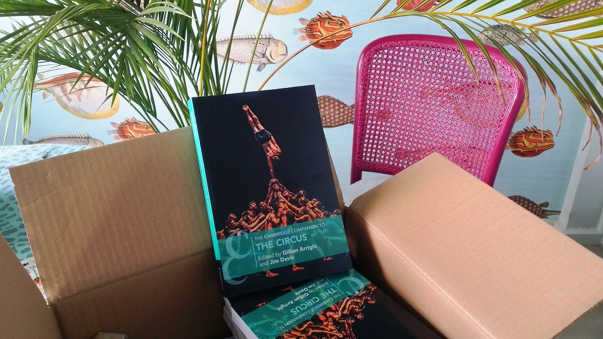 AnnaSo_Jurgens's tweet photo. While I was reading about the new three-week lockdown, I received a beautiful parcel with some wonderful readings! Many thanks to Gillian Arrighi and team - and all the other contributors - for a terrific volume! @CambridgeUP #Circus #CircusandScience #CircusStudies #circademic https://t.co/41jZWYkSCy
