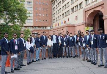 ANI's tweet photo. Tokyo 2020 Olympians will be felicitated by Prime Minister Narendra Modi at his residence in Delhi today

(Photo source : Sports Authority of India) https://t.co/1W1fwhPxQs