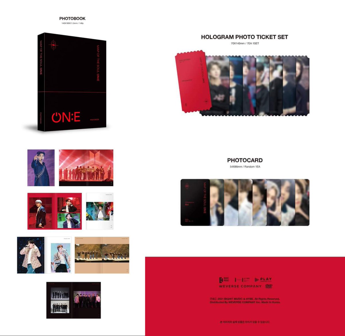 Map of the Soul ON:E DVD - Pre-order Aug 17 at 11am KST - Release