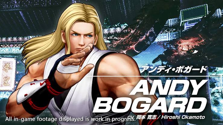 Happy Birthday Andy Bogard! August 16       