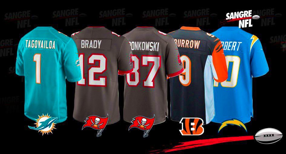 SangreNFL's tweet photo. ‼️REGALARÉ UN JERSEY DE NFL‼️

Haremos un sorteo, el ganador podrá elegir el jersey que quiera. Para participar (obligatorio) tienen que darle RT a este tweet y seguirnos en Instagram. El 21 de agosto anunciaré al ganador.

👉🏼 https://t.co/DL6lFYhDiL 👈🏼 https://t.co/wIJ8hdhSqS
