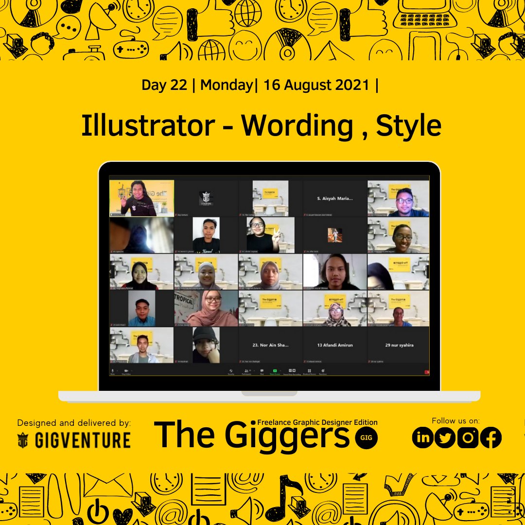 Day 22/30

Illustrator - Wording , Style

Kelas kali ini lebih fokus dalam penggunaan software Adobe Illustrator terutama Wording dan Style

#TheGiggers
#GigVenture