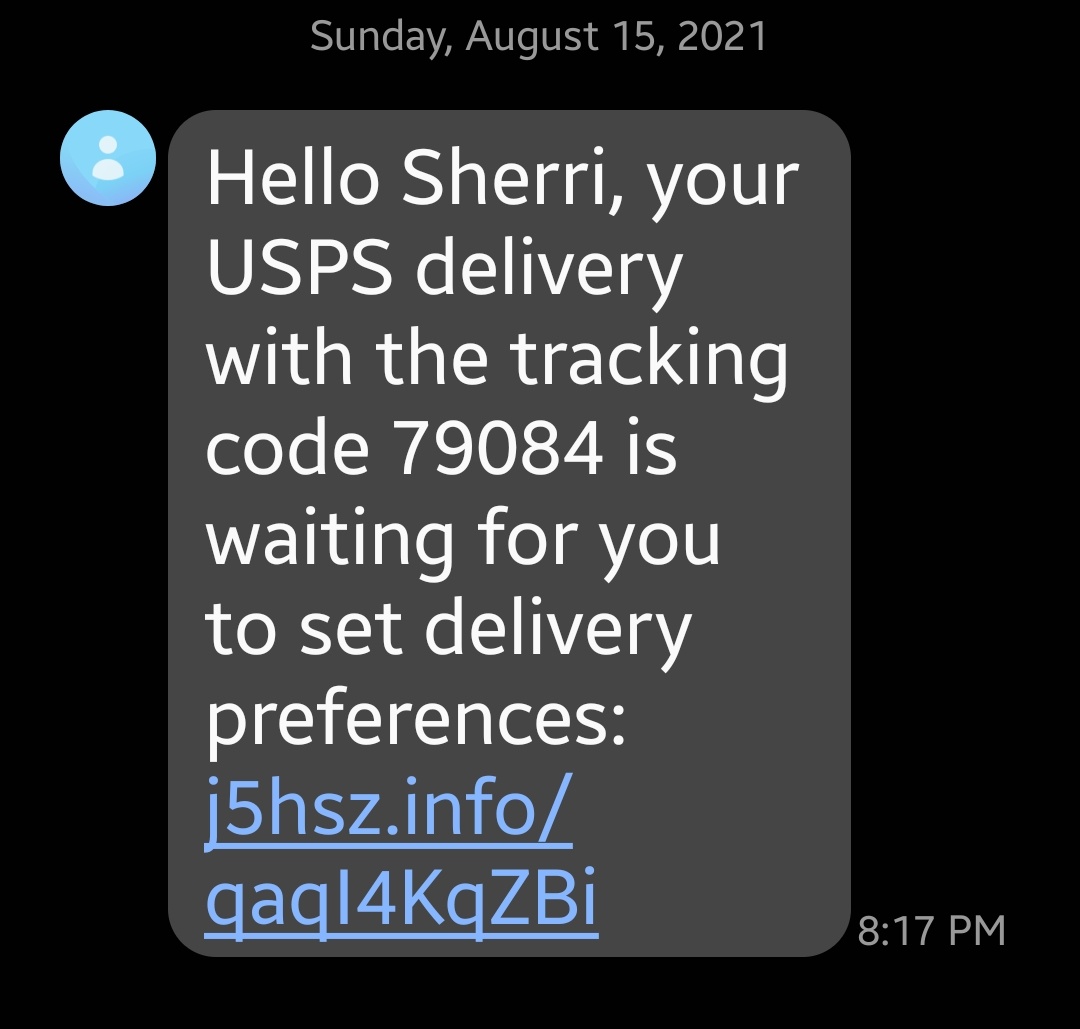 Specneedsmom4's tweet image. Newest spam text. They really take us for not being too smart with this shit.🙄 #SpamText #SpamTexts