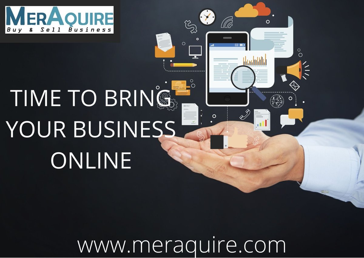It's time to make a big move by transforming your offline business into an online platform with us. 
Get your business registered with us at:
meraquire.com