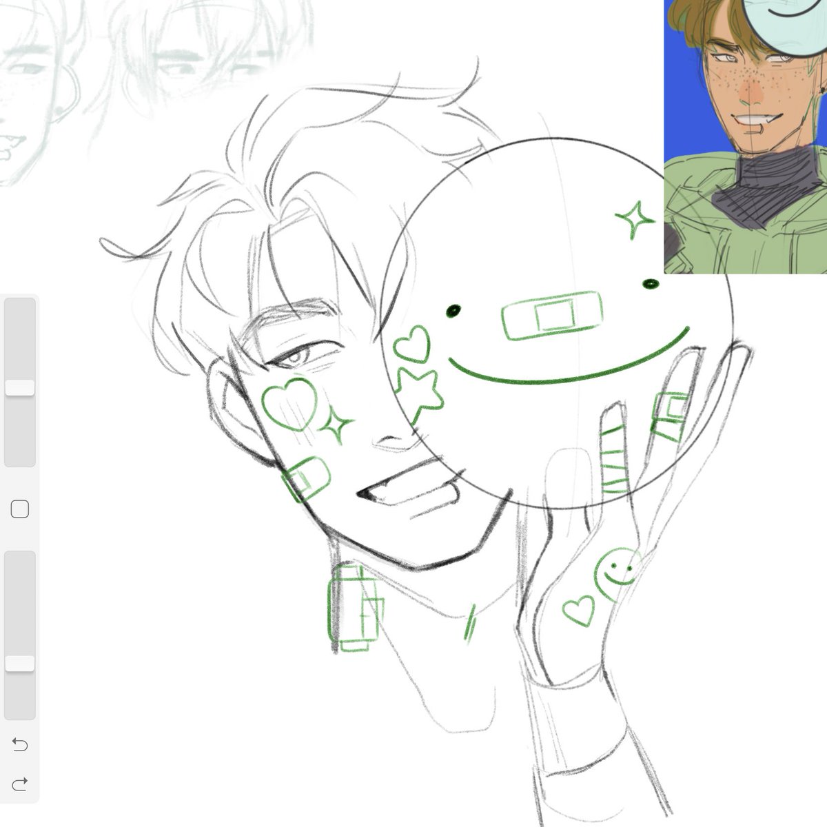 ubetami's tweet photo. ahaha why tf do the sketches look better /hj https://t.co/HOi7qdXhx0