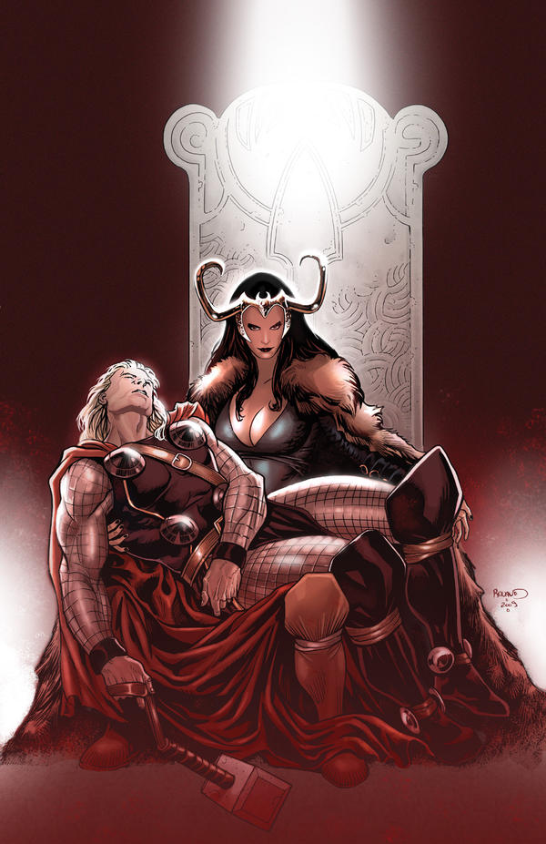 RT @PrettiestThor: Thor and Loki by Paul Renaud

