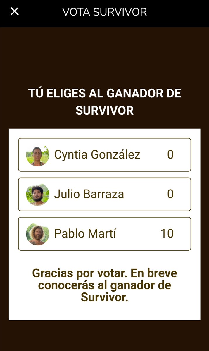 MsPrinicess's tweet image. Yo ya hice mi parte superviviente! 😎😎😎 Y tú? #HOYGANAPABLO #PabloEsMexico #PabloGanadorSurvivor2021 #SurvivorGranFinal WERO CAMPEÓN ABSOLUTO